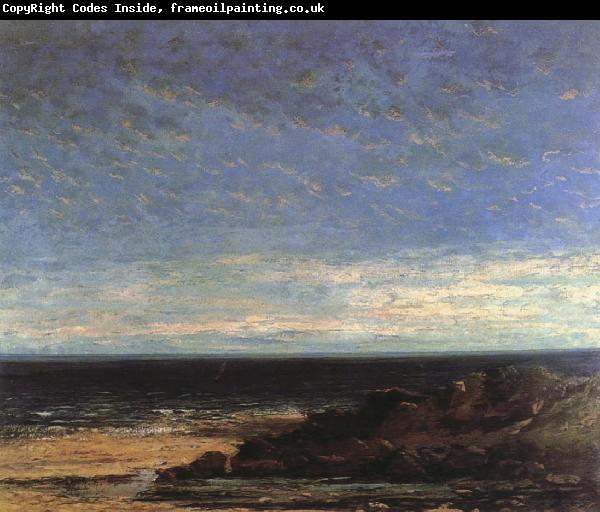 Gustave Courbet Sea